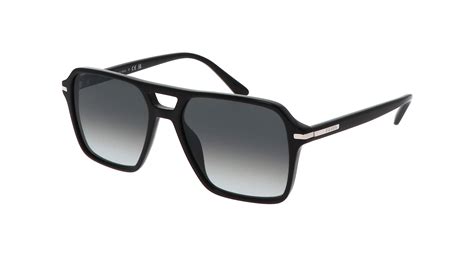 Prada PR 20YS 1AB06T 55 Black Sunglasses 